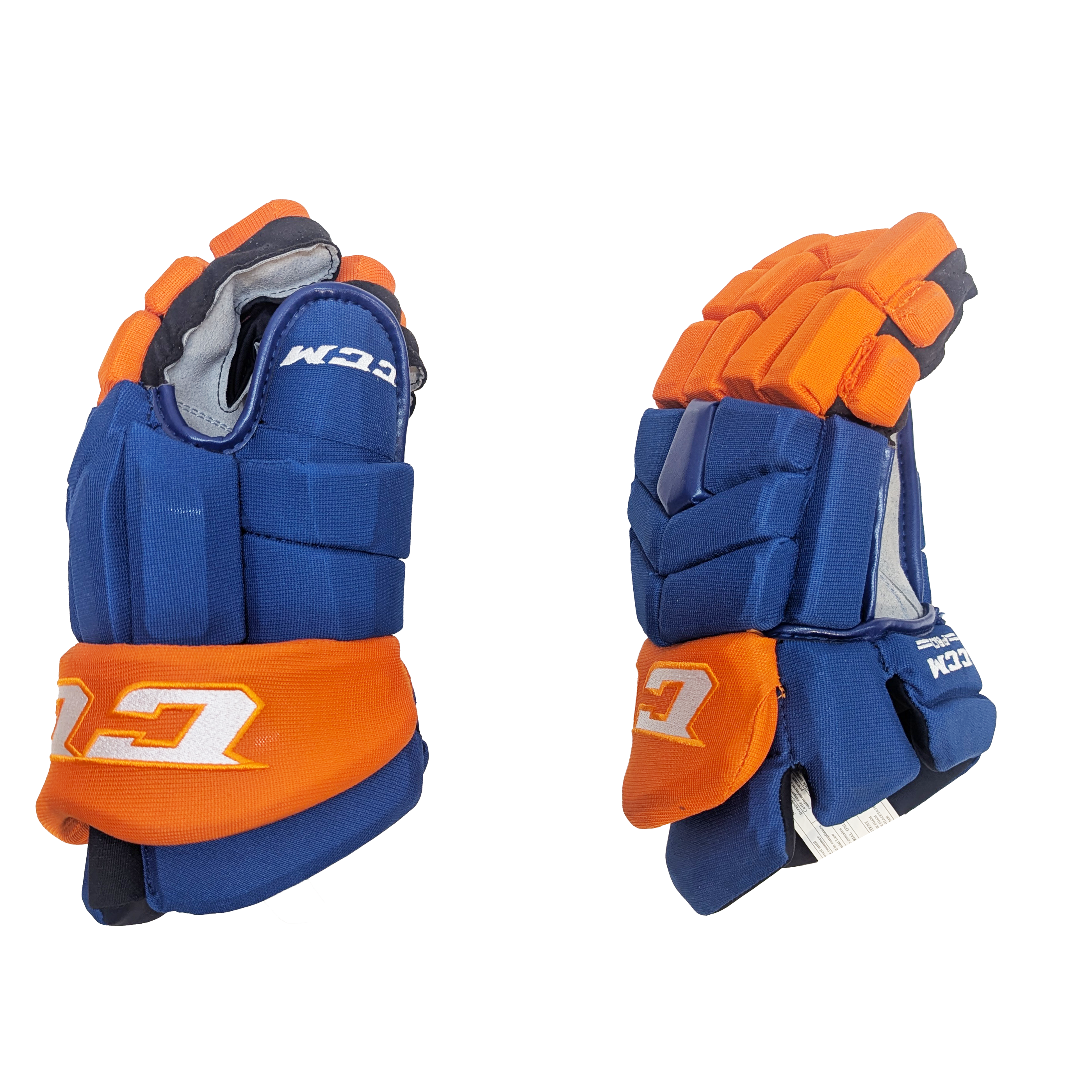 CCM HGTKXP - Gant NHL Pro Stock - Islanders de New York (Bleu/Orange)